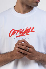 WILD BLOOD – White Relaxed Box Fit Tee - Image 3