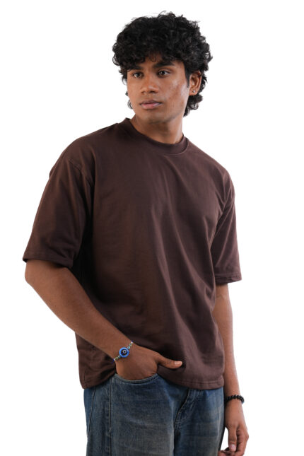 OFFWALL ESSENTIAL TEE – Dark Brown Men