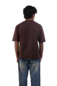 OFFWALL ESSENTIAL TEE – Dark Brown Men - Image 4