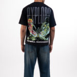 BEYOND WORLDS – Black Relaxed Box Fit Tee