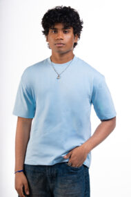 OFFWALL ESSENTIAL TEE – Ice Blue Men - Image 5