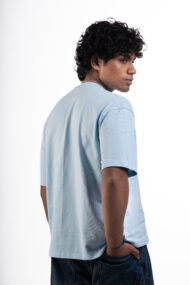 OFFWALL ESSENTIAL TEE – Ice Blue Men - Image 4