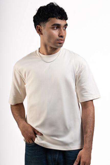 OFFWALL ESSENTIAL TEE – Beige Men