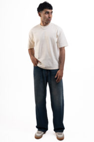 OFFWALL ESSENTIAL TEE – Beige Men - Image 3