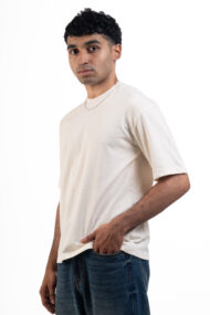 OFFWALL ESSENTIAL TEE – Beige Men - Image 2